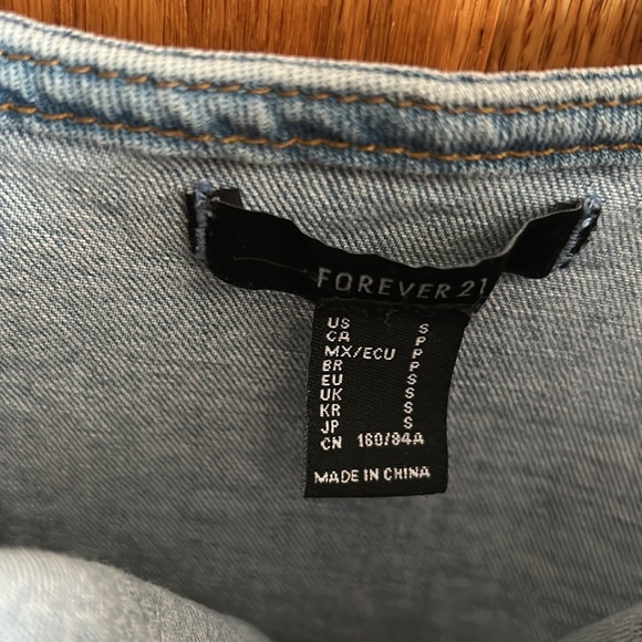 Forever 21 Jean Dress - Picture 2 of 3